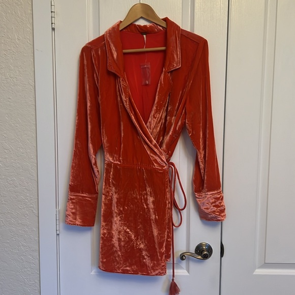 Free People Viola velvet romper - Picture 4 of 11